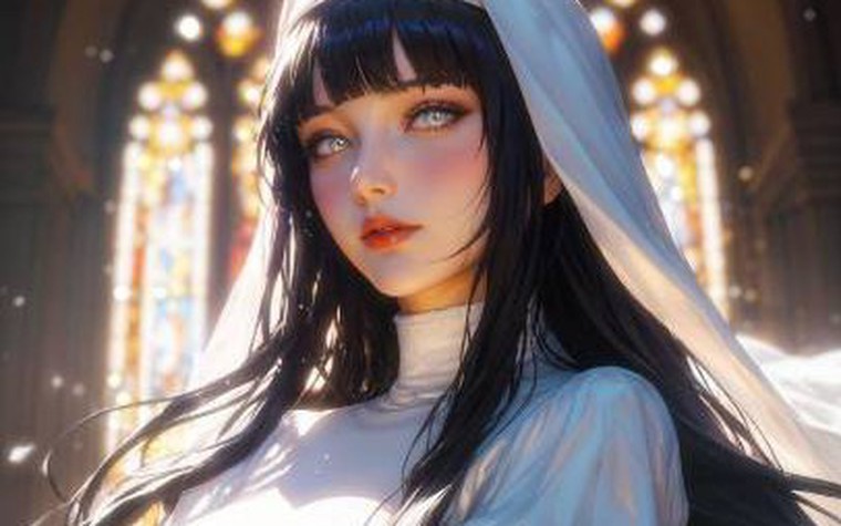 Hinata "thăng hoa" nhan sắc thành cô dâu kiều diễm: Khi AI hiện thực hóa giấc mơ của fan Naruto