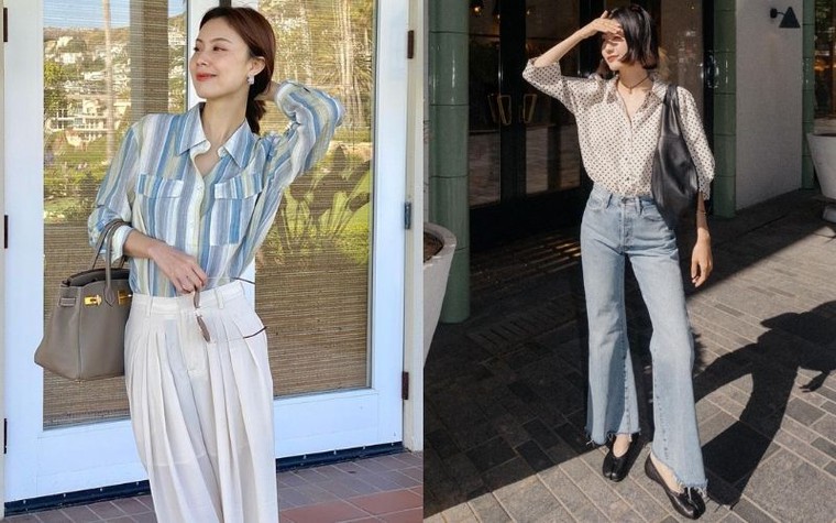 Áo sơ mi mùa thu năm nay quá đẹp, chị em sẽ muốn sắm 4 kiểu siêu sang và hack tuổi