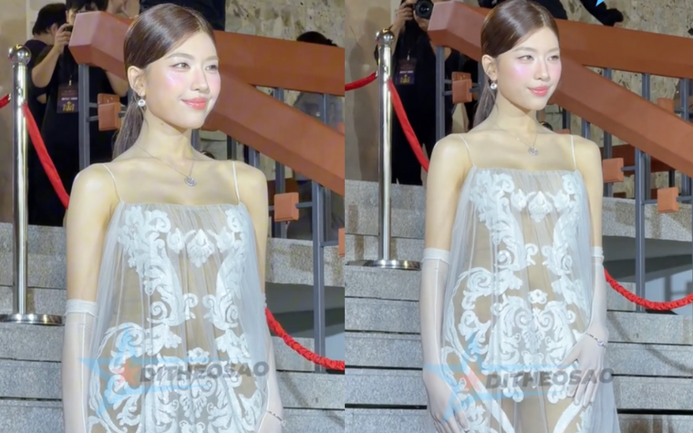 Chiếc váy "lộ liễu" đưa Lamoon vào thế khó