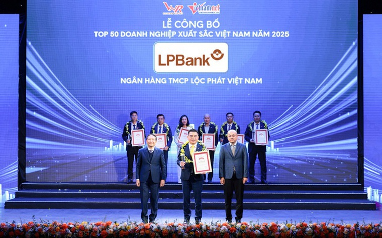 LPBank ghi dấu ấn trong 50 doanh nghiệp xuất sắc Việt Nam 2025
