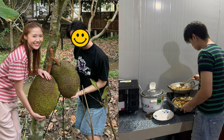 Em gái Trấn Thành về quê bạn trai rapper, để lộ mối quan hệ với "mẹ chồng"