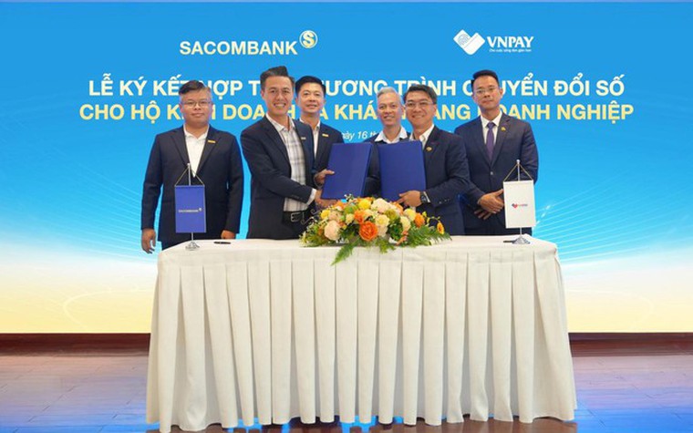 SACOMBANK hợp tác với VNPAY triển khai giải pháp thanh toán và nộp thuế số