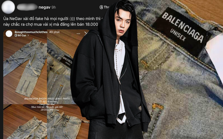 Negav trộn hàng fake để thanh lý đồ hiệu giá khủng