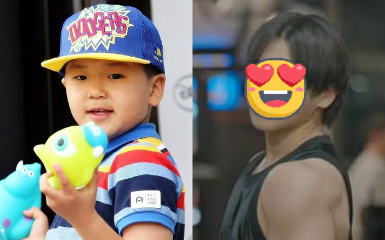 Sao nhí hot nhất Bố Ơi Mình Đi Đâu Thế nay lột như VĐV thể hình, thả thính chấn động trên sóng truyền hình