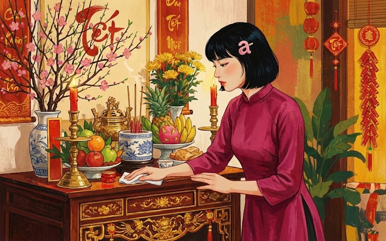 Tại sao việc chăm chút bàn thờ gia tiên lại quan trọng đến thế trong việc quyết định hưng thịnh của một dòng họ?