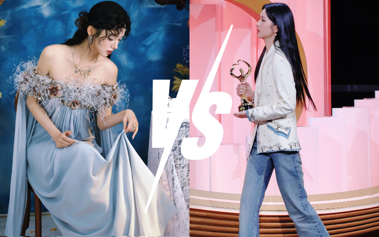 Mỹ nhân đẹp chấn động thế gian lộng lẫy trên thảm đỏ, tới set đồ Dior lên nhận giải lại khiến fan "phát cọc"l