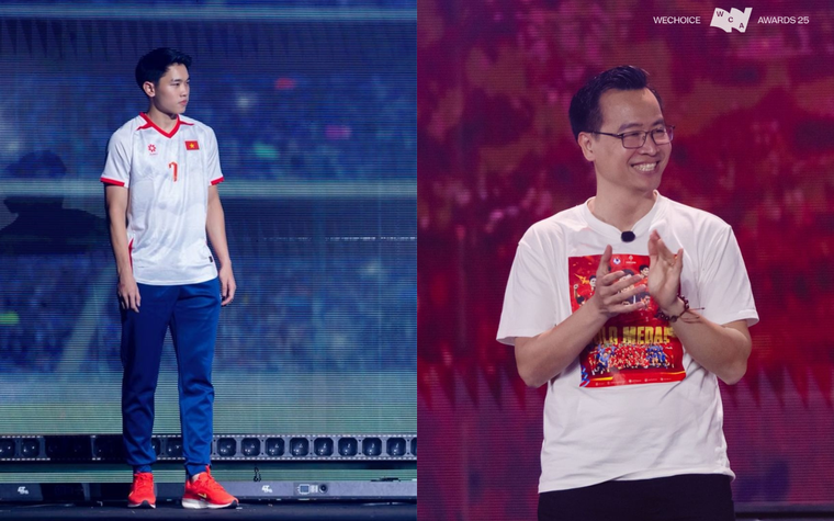 BLV Tạ Biên Cương làm thơ tại WeChoice Awards: "Khoảnh khắc tạc vào núi sông" của Đình Bắc sống lại đầy kiêu hãnh