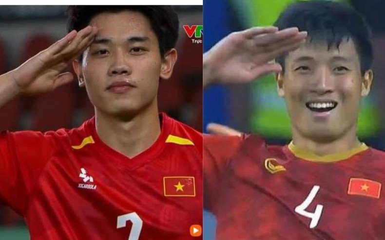 Khoảnh khắc chào "gây bão" của Đình Bắc gợi ký ức thật đẹp của Bùi Tiến Dũng ở tuyết trắng Thường Châu